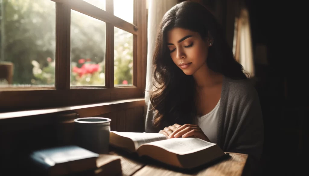 a woman having Christian Counseling for Stress Relief